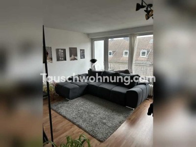 Tauschwohnung: Lichtdurchflutete Wohnung mit 2 Balkonen