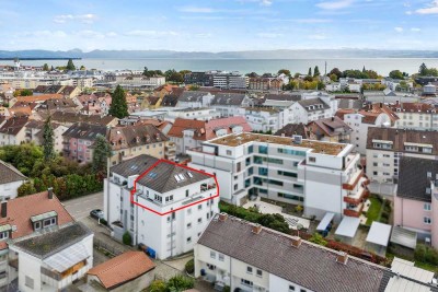 Sonnenanbeter aufgepasst: helle 4-Zi.-Maisonette-Wohnung mit Aufzug und schicker Einbauküche