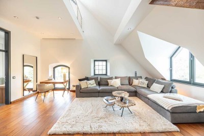 Hochwertige Maisonette-Wohnung auf ländlichem Anwesen in den Rieselfeldern