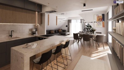 Modernes Penthouse mit 5!!! Sonnenterrassen *Erstbezug *Deckenkühlung *exklusive und stylische Ausstattung *schlüsselfertig