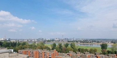 Penthouse mit atemberaubendem Blick auf Düsseldorf