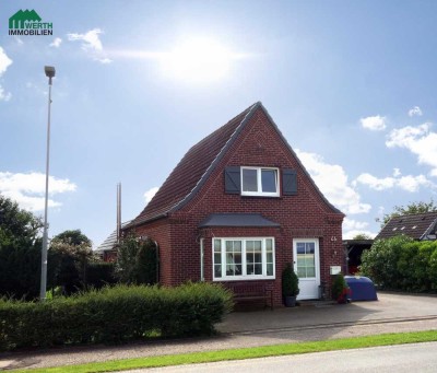 Charmantes Einfamilienhaus mit Anbau
im Nordseebad Friedrichskoog