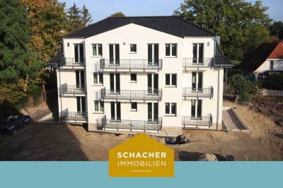 Neubau/Erstbezug: Hochwertige 2-Zimmer-Souterrainwohnung in Spitzenlage von Finkenkrug