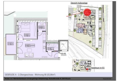 2-Zimmer Neubauwohnung mit Einbauküche und Südwest Balkon!