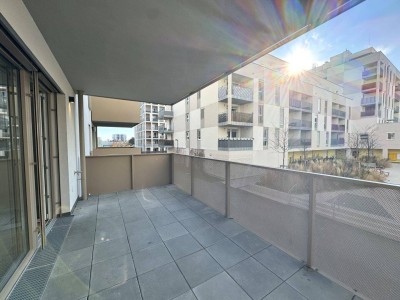 In Ruhelage nähe U1 Kagraner Platz