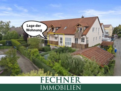 Sofort verfügbar! 2 ZKB mit Westbalkon, zwei TG-Stellplätzen und Einbauküche in Ingolstadt Ringsee!