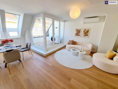 WOW! Familien-Wohnung im Dachgeschoss! Toll aufgeteilt + Zentrumsnah + 3 Zimmer mit Terrasse + Frisch saniert + Hauseigene Tiefgarage! Besser geht es nicht....