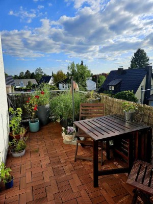 Märchensiedlung - Schöne Maisonette-Wohnung mit Südbalkon