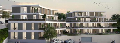 Traumhaft schöne Designer Wohnung mit großer Terrasse und einen gigantischen Ausblick