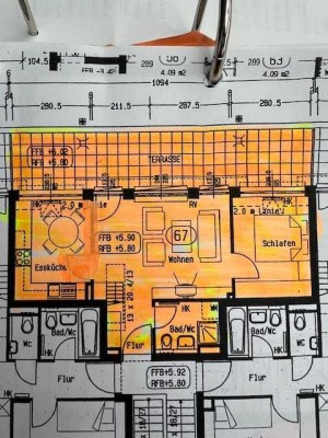 Stadtnahe 3 Zimmer Wohnung mit EBK zu vermieten