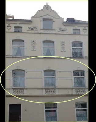 Von Privat: 3-Zimmer-Altbauwohnung in Düsseldorf-Derendorf, 1. Etage – 80 m2 – Bezugsfertig