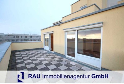 Flexibles Apartment mit riesiger Dachterrasse und Blick über Oberschleißheim