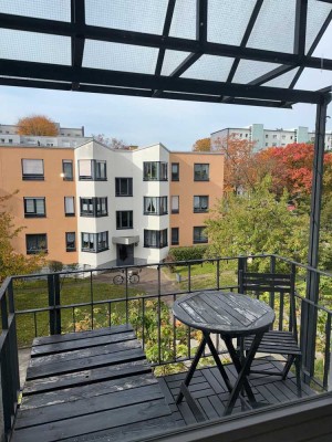 möblierte 1-Zimmer Wohnung in Karlsruhe-Oberreut