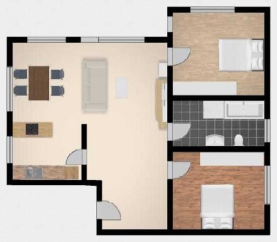 3 Zimmer Wohnung mit Balkon in Keltern