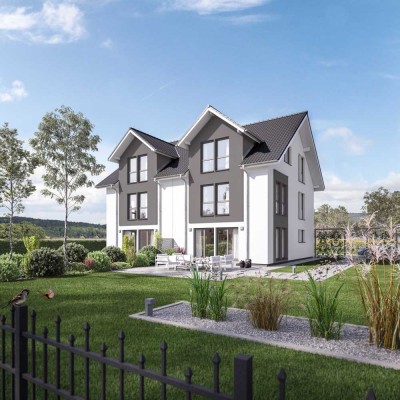 Doppelhaus in begehrter Lage in Kusterdingen inkl. Grundstück - Jetzt Traum vom Eigenheim wahr werde