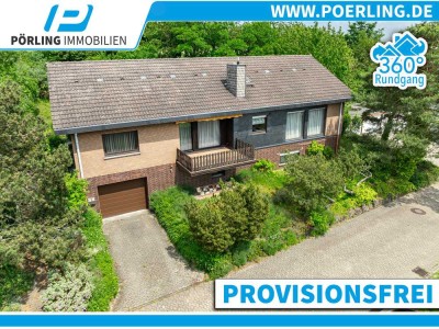 Ihr Rückzugsort mit Weitblick - Großzügiger Bungalow in ruhiger Sackgasse – PROVISIONSFREI