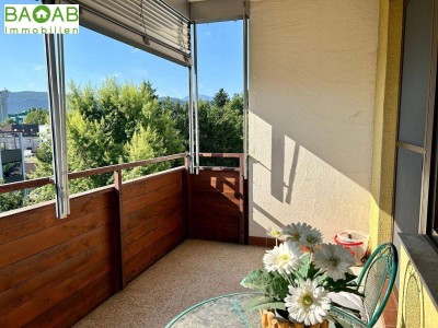 Lichtdurchflutete Wohnung mit Loggia, Grünblick &amp; Top-Lage in St. Martin/Waidmannsdorf