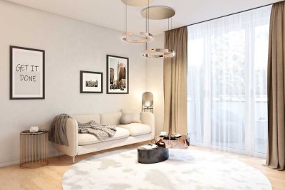 Neubau einer Penthouse-Whg. mit sonniger Dachterrasse / EH 40-QNG+ / AfA 5+5 % / barrierefrei