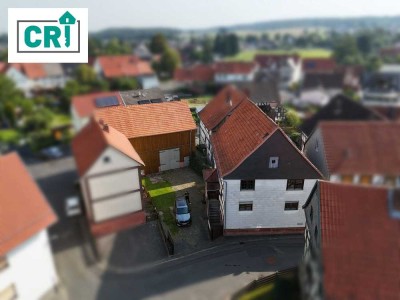 Historisches Wohnen – Denkmalgeschütztes Anwesen mit Scheune und Gartengrundstück