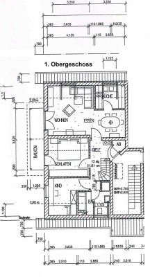 Gepflegte 4-Zimmer-Maisonette-Wohnung mit Balkon und Einbauküche in Altenstadt