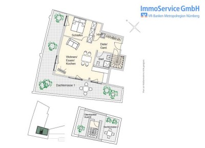 Ansprechende Wohnanlage im Nürnberg Nord: 60 stilvolle Neubau-ETW und 10 Büroeinheiten in Stadtlage!