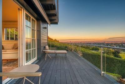 Exklusives Traumhaus zur Miete mit Panoramablick auf die Weinberge
