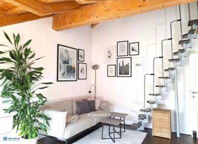 Ceconi-Villa – stilvolle 2-Zi-Loft im Dachgeschoss