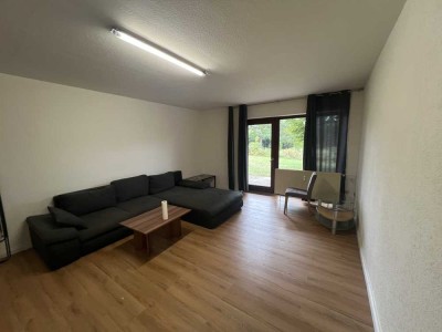 Gemütliche 1,5-Zimmer-Wohnung mit Terrasse in ruhiger Lage – voll möbliert