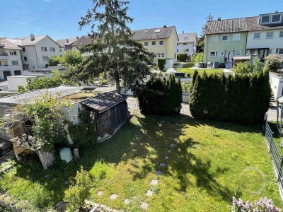 Reiheneckhaus für die kleine Familie mit Garten und Garage