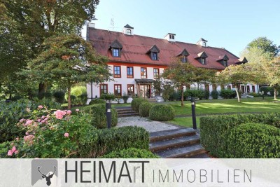 Wohnen am Schloss Eurasburg - 2-Zimmer-Wohnung mit TG-Stellplatz