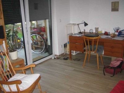 Stilvolle 2-Raum-Terrassenwohnung mit gehobener Innenausstattung mit Balkon und EBK in Petershagen