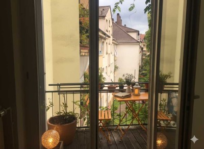 Keine Maklergebühr: bezugsfreie 2-Zimmer Whg, Balkon, 2. OG, Heidelberg-Handschuhsheim