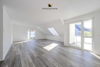 Helle 4-Zi.-Maisonette mit Balkon, 2 Bädern & Küchenzeile