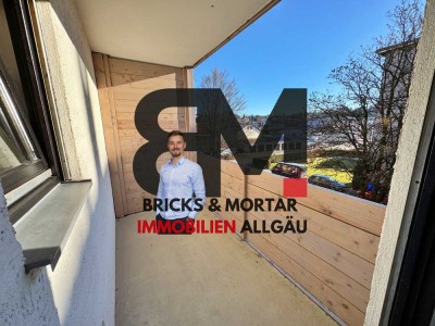 1-Zimmer Apartment mit Balkon und Stellplatz in Marktoberdorf