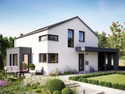 Perfekter Grundriss für eure Familie und Platz für ein Büro/Gästezimmer.