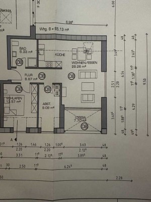 Wunderschöne 3-Zimmer-Wohnung in Bad Bentheim - Zentrumsnah und energieeffizient (KfW 55) Loggia EBK