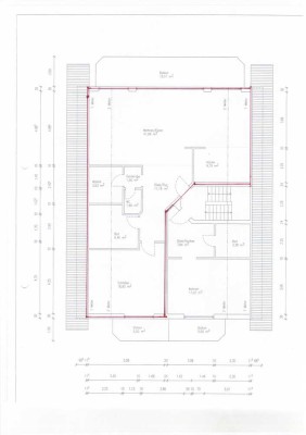 Schöne und gepflegte 3-Zimmer-Dachgeschosswohnung mit Einbauküche in Euskirchen