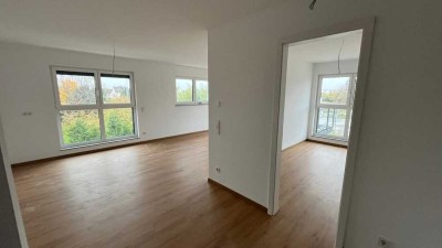 Erstbezug: stilvolle 3-Zimmer-Penthouse-Wohnung mit riesiger Dachterrasse in Seligenstadt