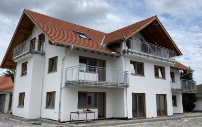 Moderne 3-Zimmer Neubauwohnung im Erdgeschoss in Peißenberg