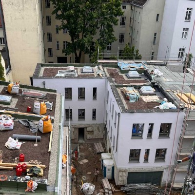 Weißensee: ERSTBEZUG im EIGENEN TOWNHOUSE - SOFORT: 4-Zi, 3 Etagen, TERRASSE + GARTEN