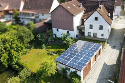 Charmantes Bauernhaus mit Scheune und viel Platz für Wohnen, Arbeiten und Hobbys