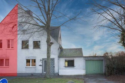 Reiheneckhaus in Herzogenrath-Merkstein mit Blick ins Grüne