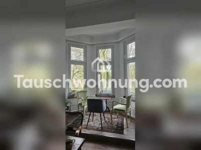 Tauschwohnung: Sanierter Altbau mit Erker und Balkon