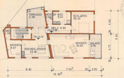 Renovierte 3-Zimmer Wohnung mit Balkon und Terrasse in Heilbronn-Biberach
