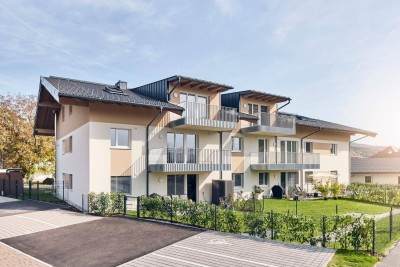 Mitten in Anthering, 3-Zi. Neubauwohnung mit großem Westbalkon