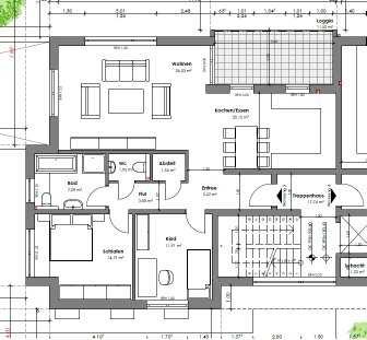 Geschmackvolle, gepflegte 3-Zimmer-Wohnung mit geh. Innenausstattung mit Balkon und EBK