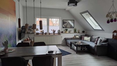 Offene Besichtigung am 11. u 12.09.2024 17:00-18:00 Uhr - Maisonette Wohnung in ländlicher Lage