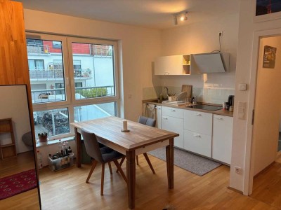 Helle 1-Zimmer Neubau-Wohnung mit Balkon in Bonn-Endenicher Straße
