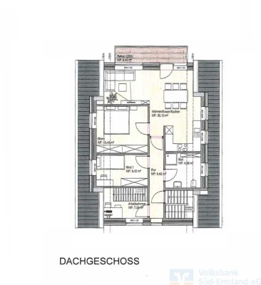 Kernsanierte Etagenwohnung in Emsbüren