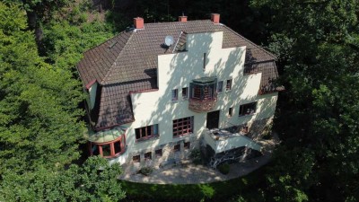 Geschichtsträchtige Villa mit Weitblick!